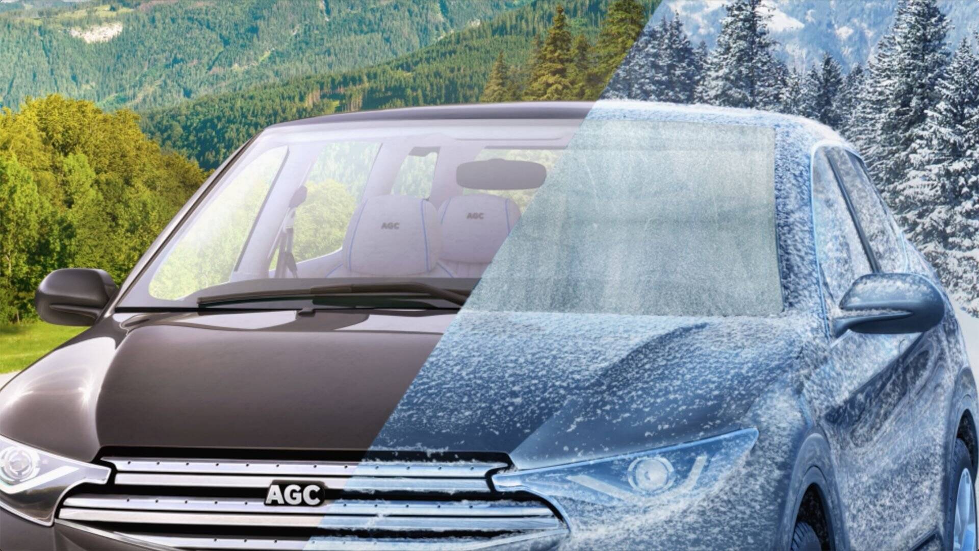 Pare-brise Couverture de neige pour voiture Pare-brise d'hiver Couverture  de glace de glace Protecteur de fenêtre pour camions de voiture VUS Arrêtez  de gratter